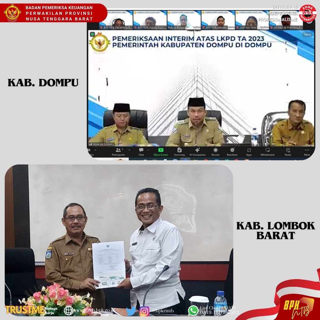 bpkrintb's tweet photo. Pelaksanaan entry meeting ini diharapkan dapat menciptakan komunikasi yang baik, efisien, dan efektif dalam rangka memberikan kelancaran dalam proses pemeriksaan. Dalam entry meeting disampaikan bahwa Pemeriksaan Pendahuluan akan dilaksanakan selama 30 hari. https://t.co/WVcGiOZW7C