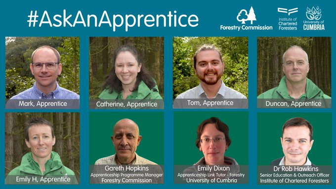 GrowninBritain's tweet photo. If you're interested in applying for the @ForestryComm's Professional Forester Apprenticeship, they have a panel over on Twitter tomorrow from 12 to 2pm for a live #AskAnApprentice Q&amp;A session

#NAW2024 https://t.co/TBOtJqNZFg