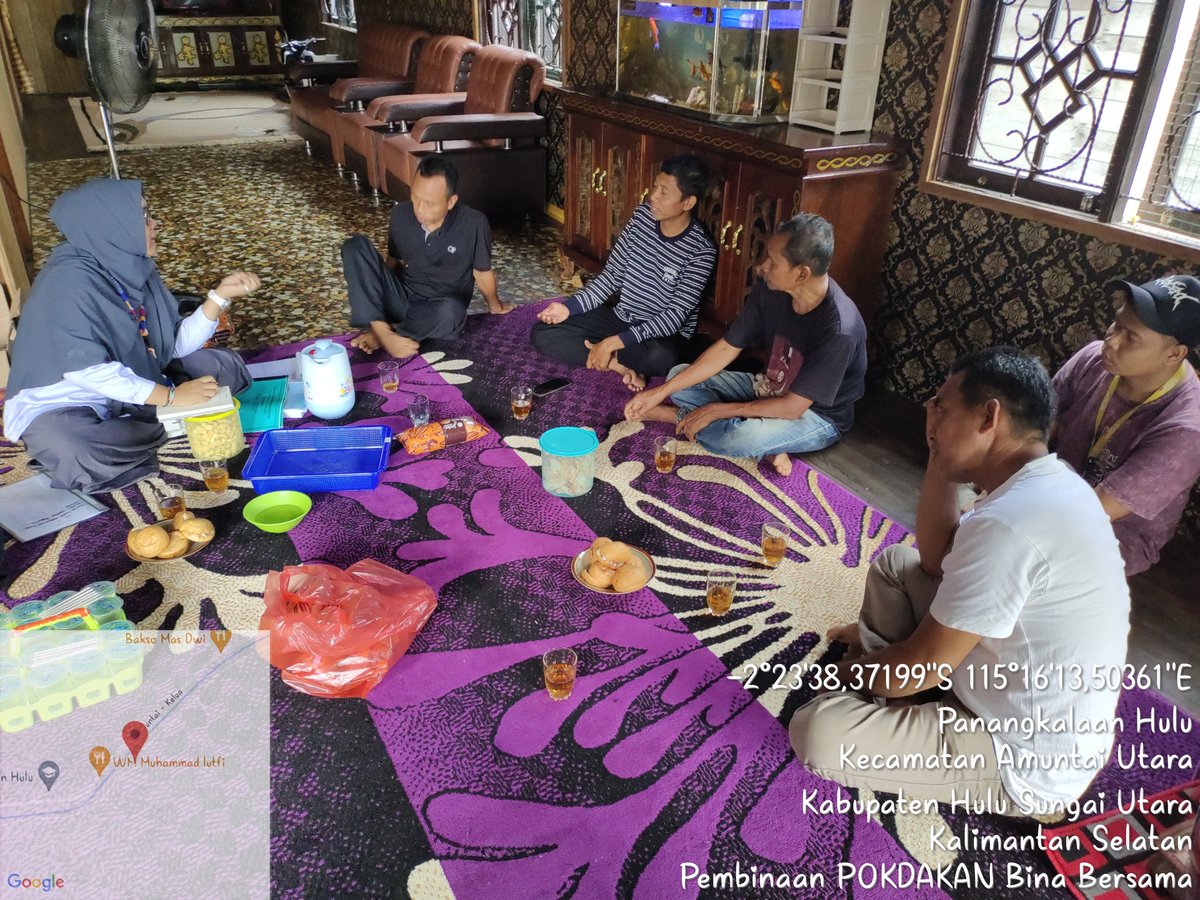 NonyNoy13's tweet photo. Senin (05/02/24). Siti Chadijah, LuhKan Kab. HSU mlakukan pmbinaan POKDAKAN Bina Bersama. Dalam ksempatan ini penyuluh mmfasilitasi akses IPTEK bdidaya ikan nila dan pndampingan akses bntuan benih &amp; pakan ikan. #GiatLuhkanBWI #LuhLapor #Pendampingan @muchlisin_moch @lapregiwati https://t.co/WhSMDhFbnm