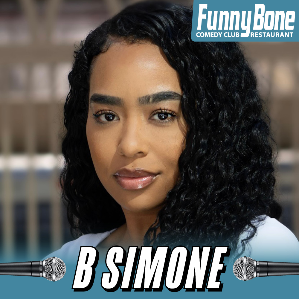 Don't miss your chance to see B Simone! 🎙️ February 9 & 10