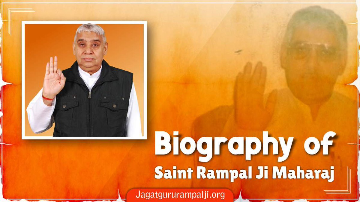 SatlokChannel's tweet photo. Immerse yourself in the captivating life story of Saint Rampal Ji Maharaj – a journey from a farmer's son to a spiritual luminary! Uncover the complete spiritual knowledge that reshaped His life and discover the key to complete salvation. Click the link below to unravel the incredible saga of Satguru Rampal Ji Maharaj: https://t.co/qjncoRIkps