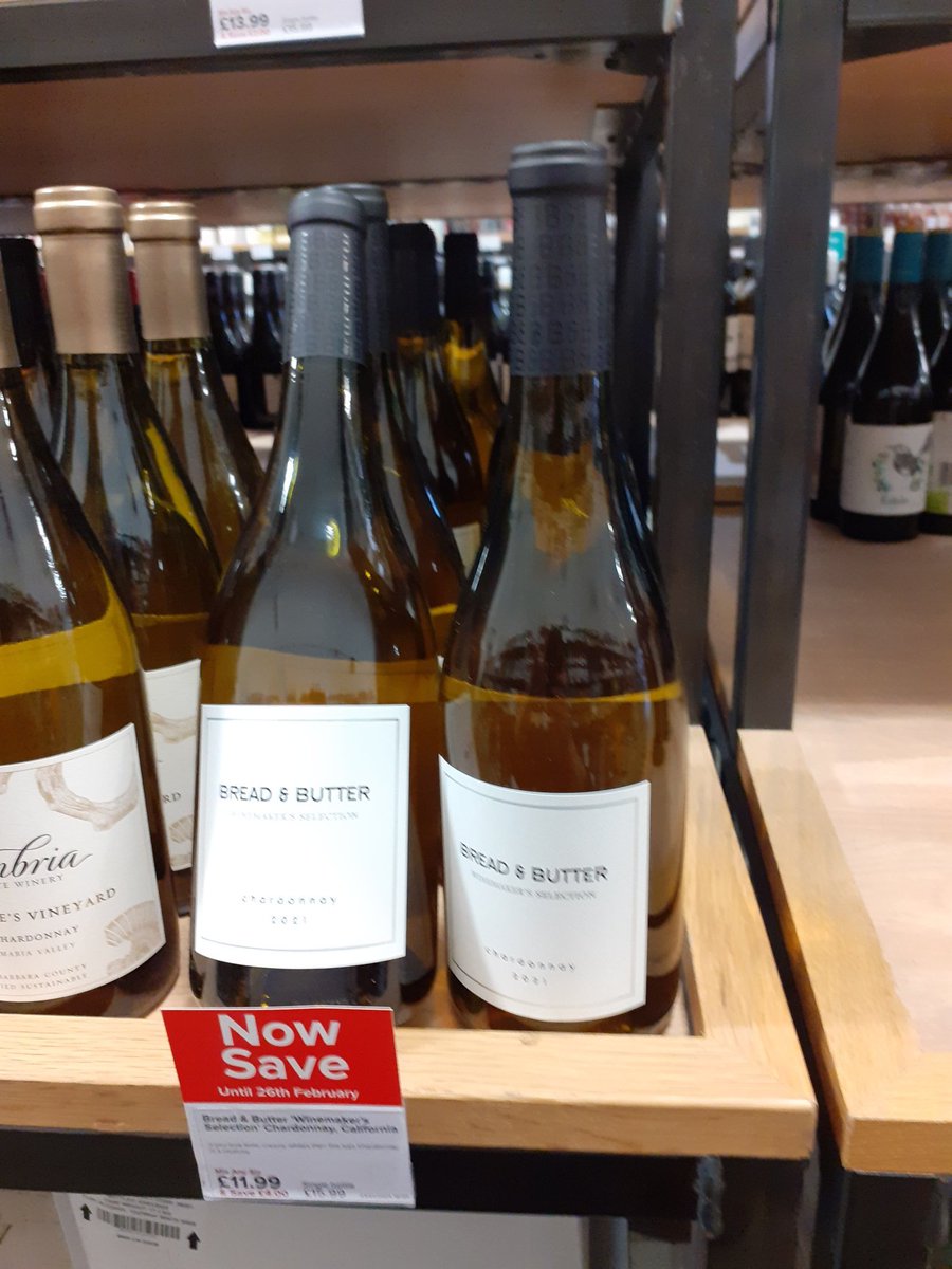 What's this? Our best-selling US Chardonnay #breadandbutterwines on offer. Grab them while you can!
#wokingham #Bracknell #crowthorne #winnersh #finchampstead