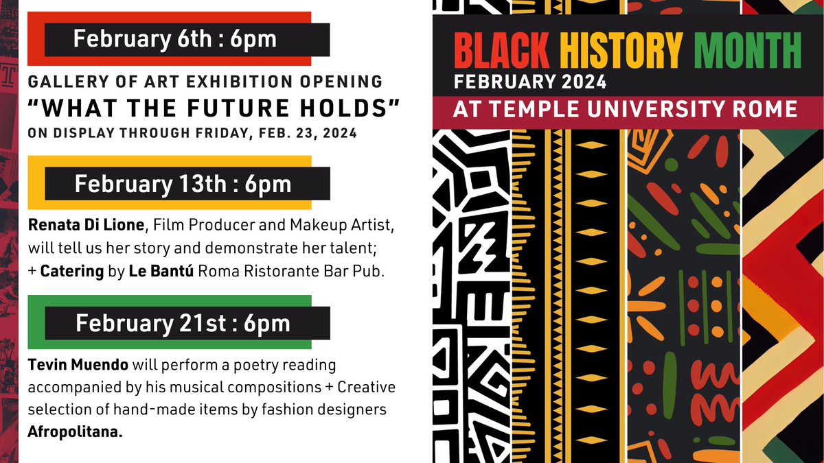 Temple University Rome tweet media