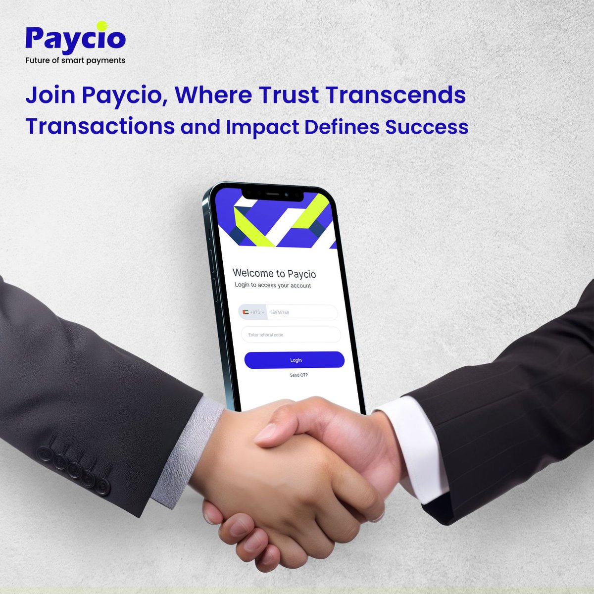 🌐✨ Trust isn't just about transactions; it's about the impact we make together! 

Ready to be part of something bigger than transactions? 
Download for more updates: paycio.ae/trust-safety 

#Paycio #CryptoWithPurpose #TrustInAction #BuildingTheFutureTogether 💻📈'