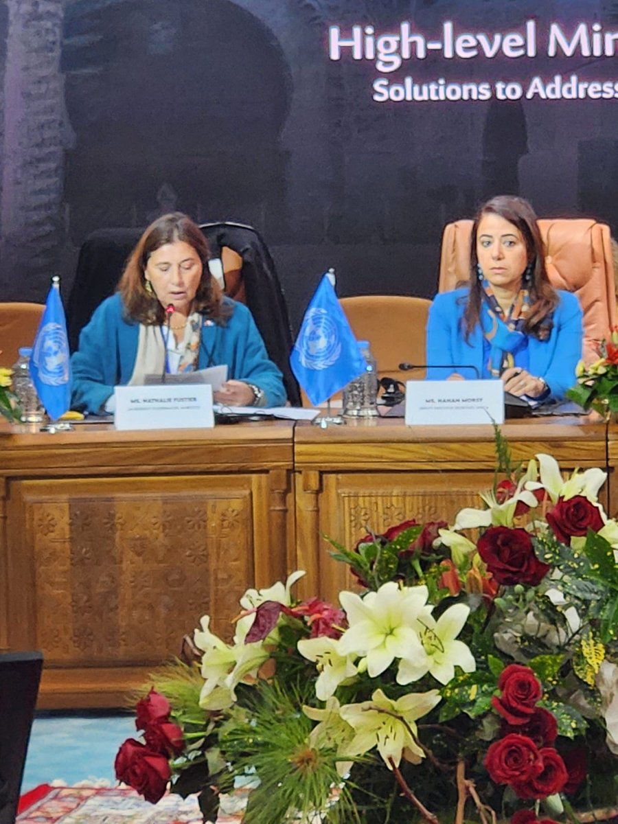 ONUMaroc's tweet image. “#MICs face specific challenges such as access to adequate and affordable finance, human capital development, and #energy transition for new green productive and competitive models.”@NathalieFustier
#MICConference2024 #Action4MICsRabat