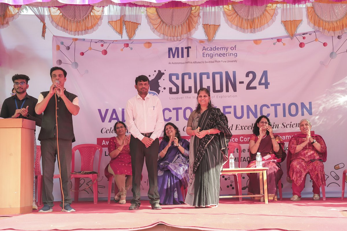 MITAOE's tweet photo. Scicon Science Festival 2024 was organized at MIT Academy of Engineering to encourage young scientists. Since 2014, this competition is organized for the students of 1st to 12th standard. Around 150 to 200 teams enthusiastically participate in this tournament.

#mitaoe https://t.co/pxWUCPODSy