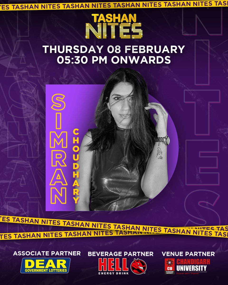 Are you all ready for Tashan Nites? See you all on 8th Feb 2024 5:30 PM onwards only at Chandigarh University! #9xtashan #tasha And we’re back with Full Tashan ♥️ With #SimranChoudhary #9xtashan #tashannites #night #music #event #events #live #actor #singer #performance