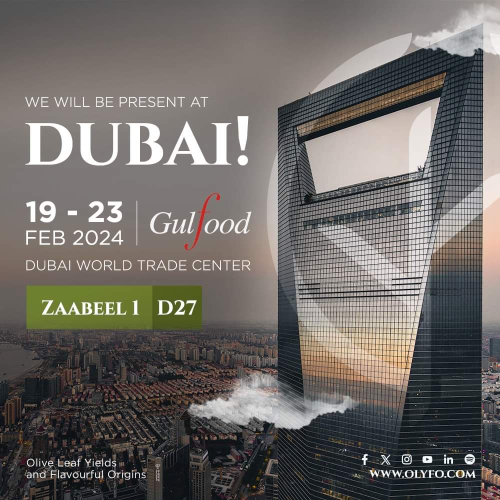 weareolyfo's tweet photo. Breaking news 📣
Get ready for an extraordinary culinary experience as Olyfo takes the spotlight at @Gulfood 
Join us to explore groundbreaking innovations and celebrate the future of gastronomy. 
Find us at Hall Zaabeel 1, Booth D27. 
Don't miss out! 😉

#Olyfo #EVOO #Gulfood https://t.co/KF5DOzWZg6