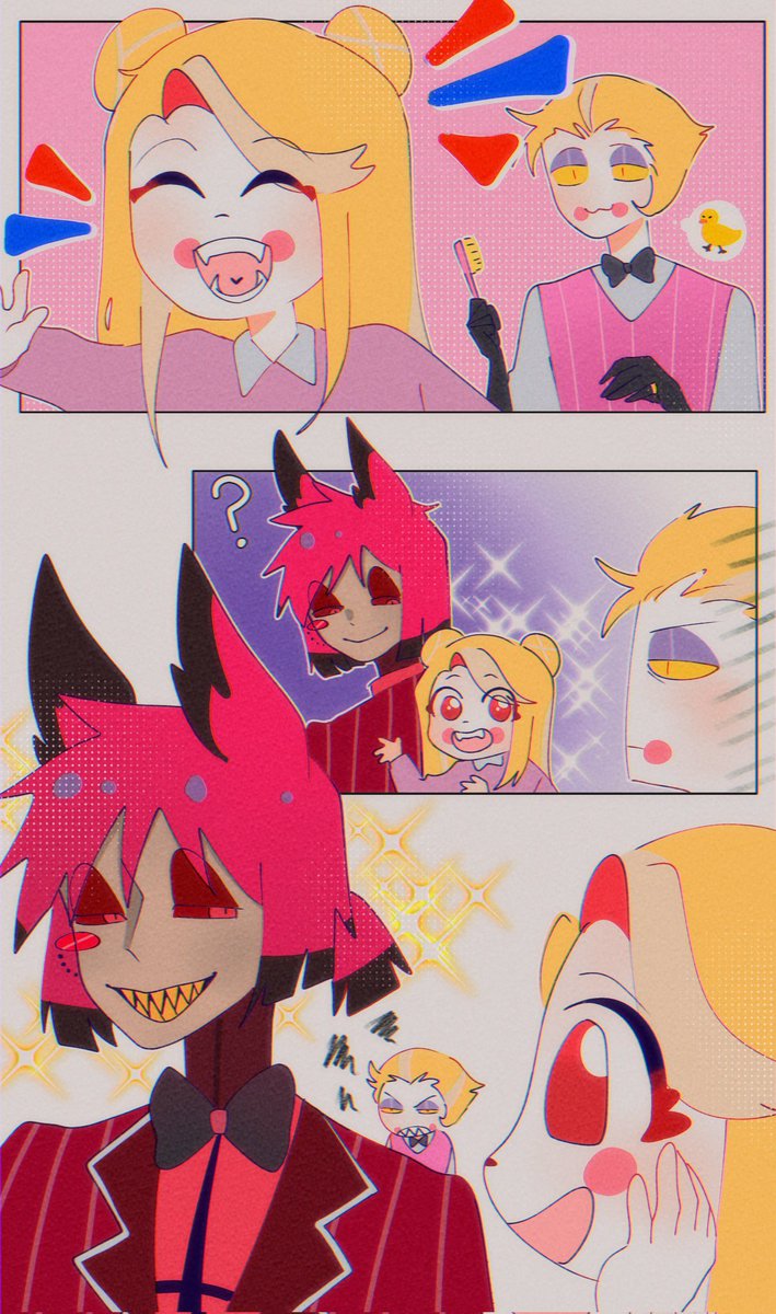 BanhTart's tweet photo. #appleradio | Hairstyle | #alastorhazbinhotel #alastor #lucifermorningstar #CharlieMorningstar #HazbinHotel https://t.co/RnoF0U6hyx