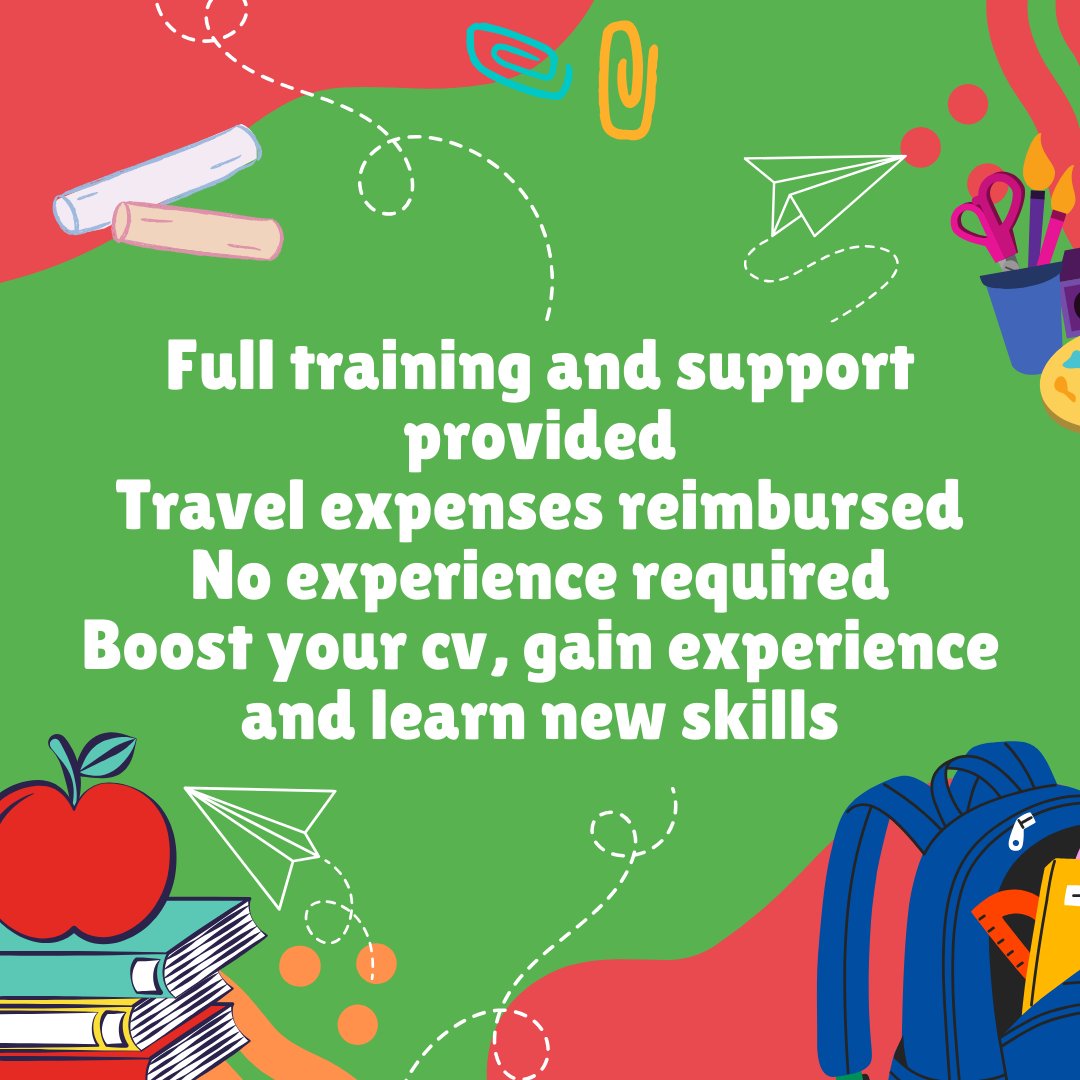 We have a few Learning Hubs in Glasgow where we could really use an extra pair of hands. Please read the info below and apply if you think you can help 🙏
And don't forget to like, share and tell your friends about this opportunity.

VTOScotland.org/Register
