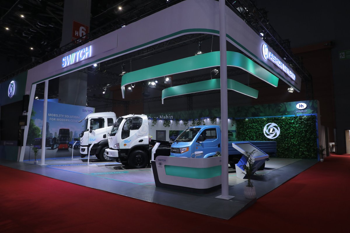 switchmobilitye's tweet photo. Distinguished and proudly positioned, SWITCH IeV 4 steals the limelight at the prestigious Bharat Mobility Global Expo 2024. It's not just a showcase; it's a statement of intelligence and elegance!
#SwitchMobility #MoveBetter #MoveBetterWithSwitch #EV #EVBus #Technology #ElectricVehicle #EVMobility #sustainabilitygoals #bharatmobilityglobalexpo2024