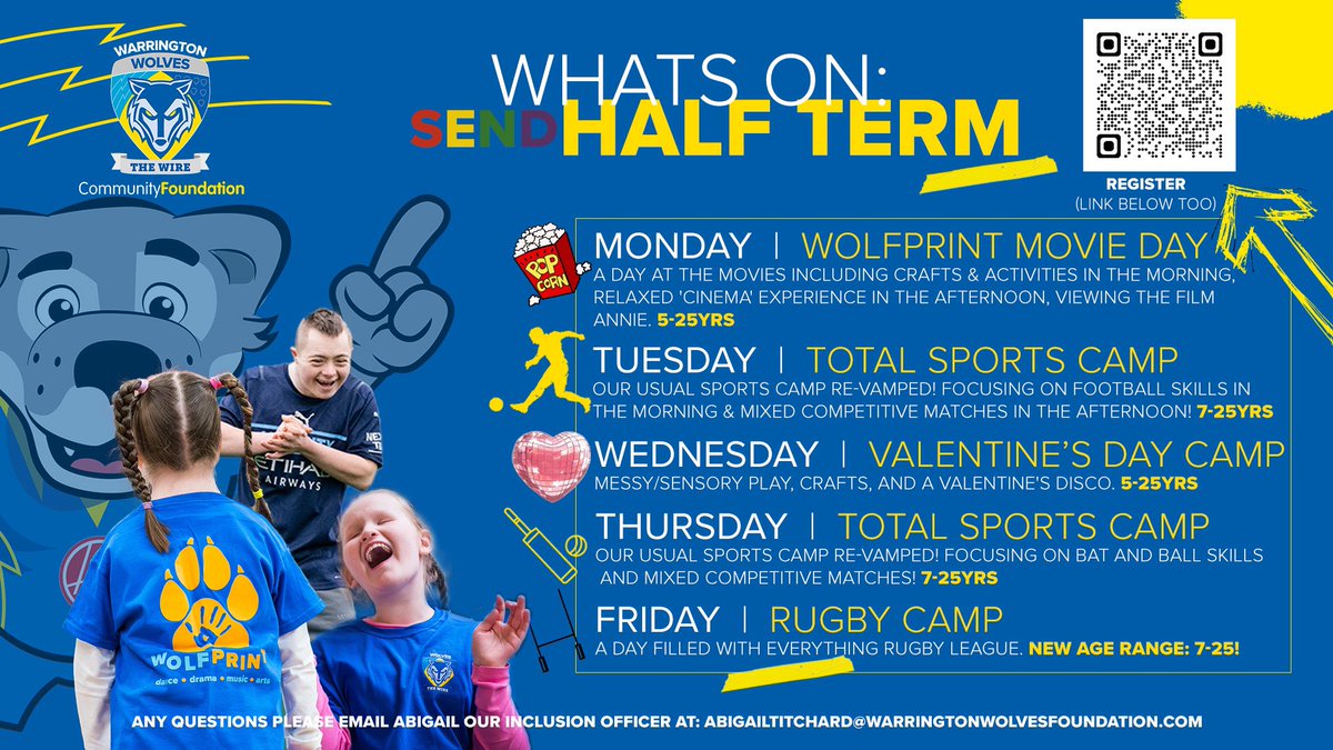 Warrington Wolves Community Foundation tweet media
