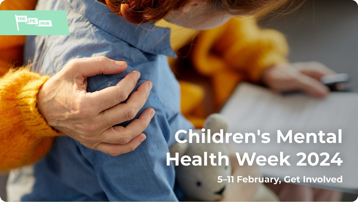 Children's Mental Health Week 2024 is taking place from 5–11 February 2024, marking an important time in the calendar for The PE Hub community as we help to equip and empower young people up and down the UK. Visit childrensmentalhealthweek.org.uk for more information.