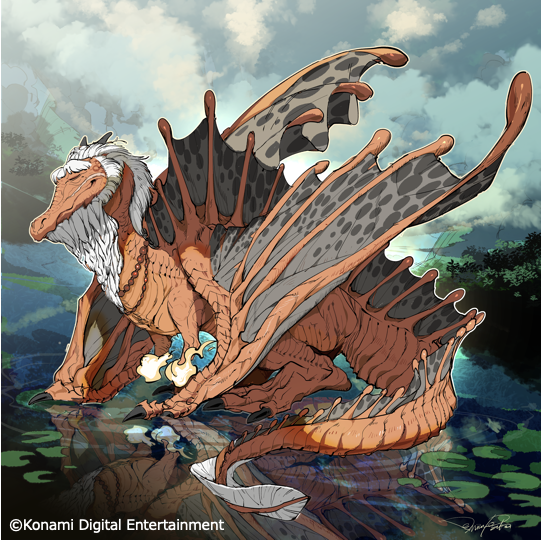 マスターローゴン 属性：火 種族：ドラゴン 誕生日：3月14日 森の