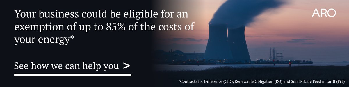 AROTechnologyUK's tweet photo. Is your business operating in the manufacturing sector? You might be eligible for the Energy Intensive Industries (EII) discount to receive cost reductions and compensations.  

Our team of experts is ready to help you check your eligibility: https://t.co/aZBR3xSsXr https://t.co/yWoU302qWx