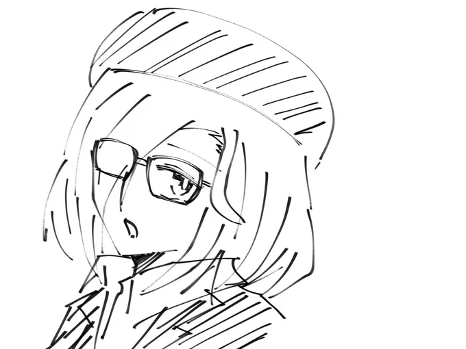 今日だけでいっぱい描いたこころさん。 