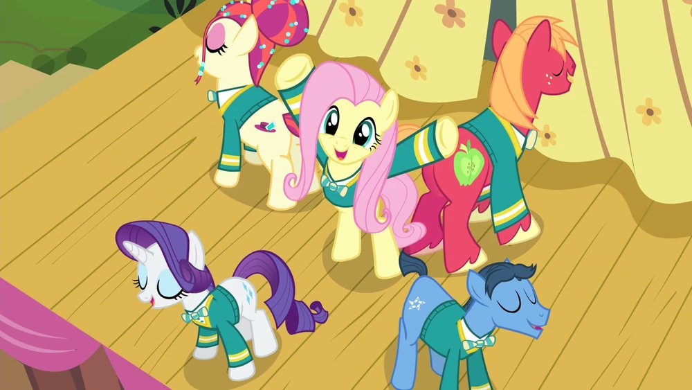 AnniversaryPony's tweet photo. Happy 10th anniversary to "Filli Vanilli" (S4E14)!

It originally aired on February 15th, 2014.

#MLP #Fluttershy https://t.co/OGiWr9ISLL