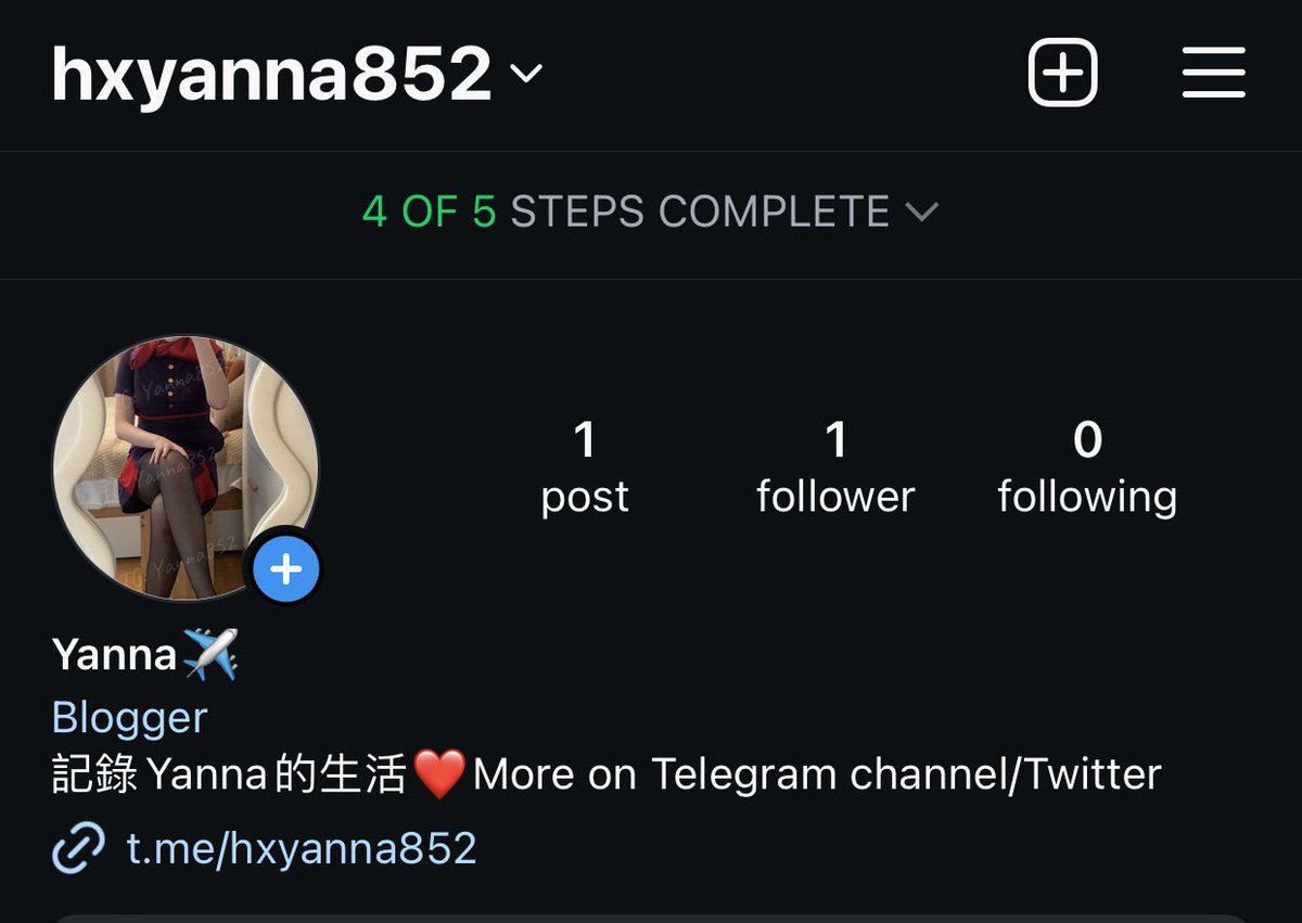 開左個ig 
大家可以去 follow下😝
instagram.com/hxyanna852?igs…

免費 channel

t.me/hxyanna852
