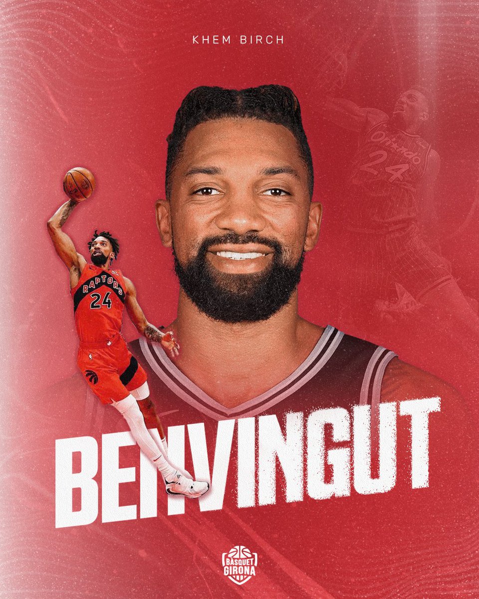 BasquetGirona's tweet photo. ✅ Khem Birch és gironí ❤️🤍 https://t.co/han77HdiWk