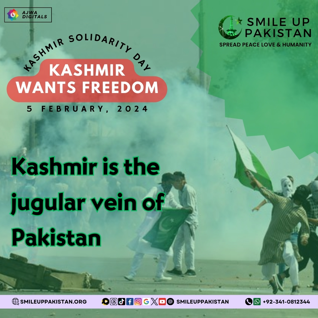 #Kashmir is the jugular vein of #Pakistan. People of Pakistan always standing with our #kashmiris brothers and sisters. InshaAllah a day came when kashmir become free.

#KashmirSolidarityDay