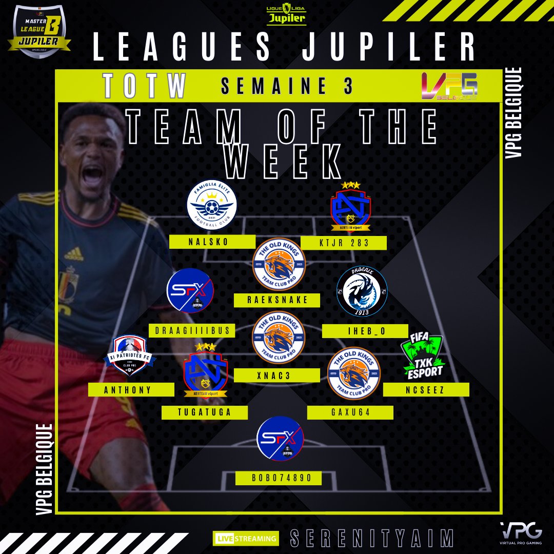 XI patriotes fc (@xipatriotesfc) on Twitter photo Félicitation à notre latéral Anthony pour sa présence dans l équipe de la semaine <a href="/belgique_vpg/">VPG BELGIQUE 🇧🇪</a> Félicitation à notre latéral Anthony pour sa présence dans l équipe de la semaine <a href="/belgique_vpg/">VPG BELGIQUE 🇧🇪</a>