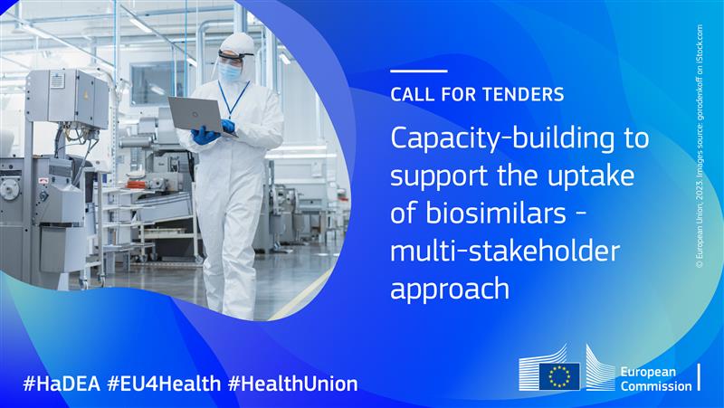 🚨Closing soon: #EU4Health call for tenders on uptake of biosimilars through a multi-stakeholder approach. Send in your application for funding by 9 February! 💶Budget: €1.5 million hadea.ec.europa.eu/news/eu4health…