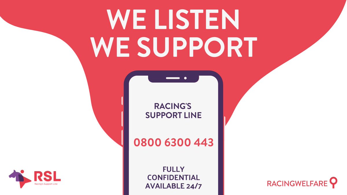We're deeply saddened by the news that Keagan Kirby tragically lost his life yesterday at Charing point-to-point Our thoughts are with Keagan’s family, friends & colleagues at this difficult time Anyone who has been affected can get in touch via our support line: 0800 6300 443