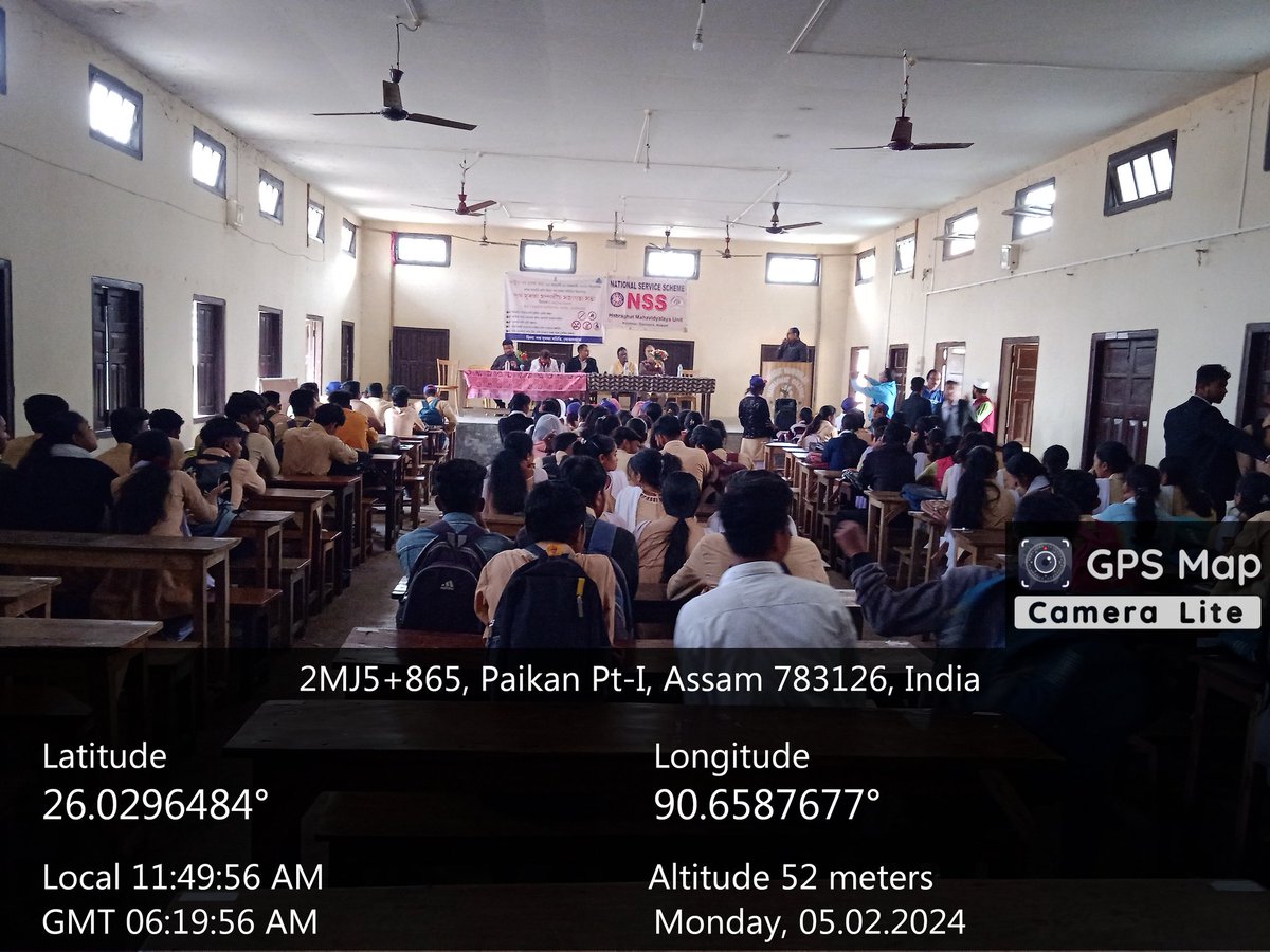 NSSHabraghat's tweet photo. Road safety awareness campaign by DTO, Goalpara Assam with association NSS Unit Habraghat Mahavidyalaya, Krishnai, Goalpara Assam today on 5th February 2024. https://t.co/WQgbKfKTEE