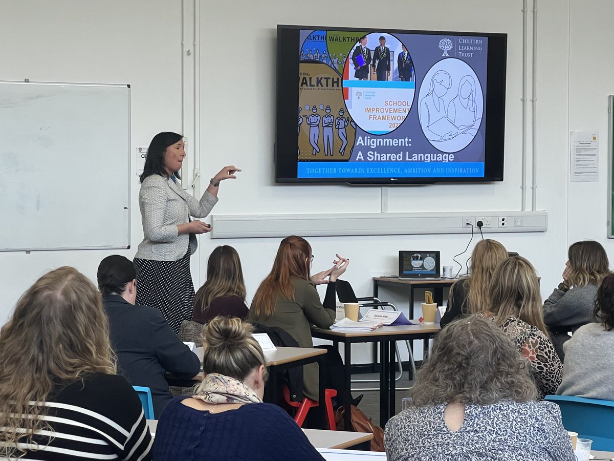 Now ⁦<a href="/cotton_nadine/">Nadine Cotton FCCT</a>⁩ explains the ⁦<a href="/ChilternLT/">Chiltern Learning Trust - Bedfordshire</a>⁩ shared approach to teaching.  This MAT has so many brilliant leaders 🔥