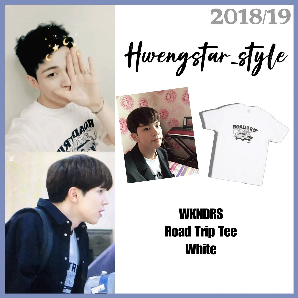 Yookkk282295's tweet photo. [#throwback] 2018/19 #hweseungcloset

180518 How RU Today / Music Bank <Up All Night> CB stage 
180924 HS ins 
190907 airport (cr @sapling_star)

👕wkndrs

https://t.co/WwdurPLSPk

#엔플라잉 #NFlying #유회승 #YooHweSeung #フェスン #柳會勝 #hweseungstyle #kpop #wkndrs #howrutoday https://t.co/O5acNR7WmC