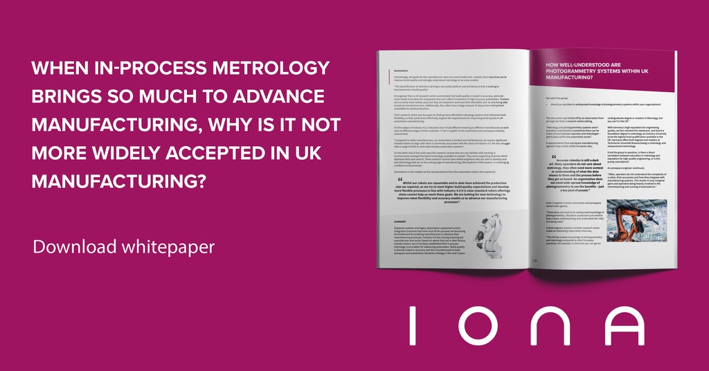 What direction is UK robotics and automation heading in, and how does this relate to industry 4.0? How well understood are the benefits of photogrammetry systems within UK manufacturing? 💡Download whitepaper to get insights! #Robots #Automation #Industry4.0 #Photogrammetry