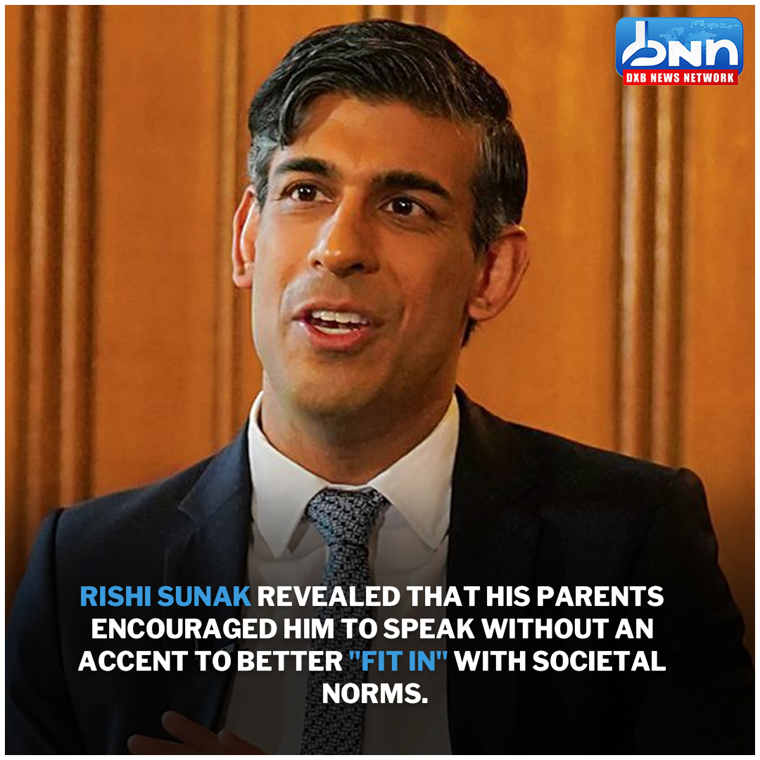 Breaking barriers: Rishi Sunak shares his journey of speaking without accent to 'fit in'.
.
Read Full News: dxbnewsnetwork.com/parents-wanted…
.
#RishiSunak #ChildhoodRacism #IndianHeritage #SocialIntegration #dxbnewsnetwork #breakingnews #headlines #trendingnews #dxbnews #dxbdnn