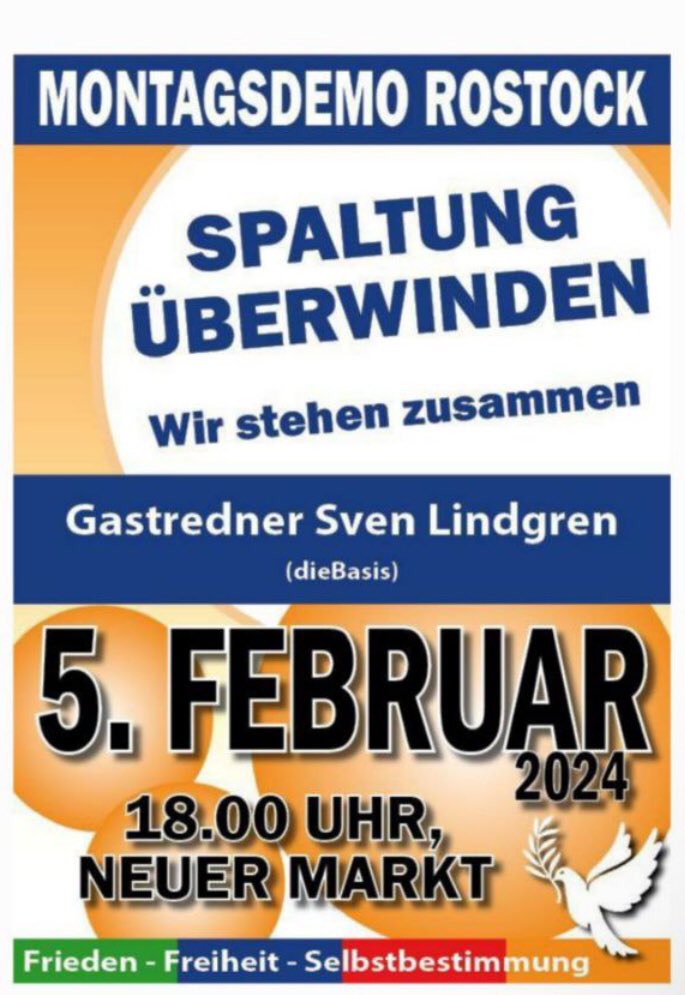DerNorb's tweet photo. In #Rostock will die so genannte „Friedensbewegung“ von #Kaufmann, #Lues und #Zedler heute mit dem Bundesvorsitzenden der #Basispartei punkten.
Nach der #noAfD keine Überraschung, es gibt diverse Überschneidungen. #Lingreen unterstützte Kaufmann offen bei der OB-Wahl
#hro0501 https://t.co/ouwOzo58JB