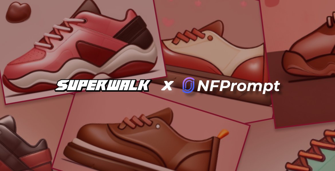 GM, SuperWalkers!

🚀 Introducing the New <<a href="/SuperWalk_/">SuperWalk👟</a>  x <a href="/nfprompt/">NFP</a> > Campaign 🚀 
'Powered by NFPrompt' for a special Valentine Event Skin!

💰 Dive into the campaign with rewards worth around $13,000 up for grabs! 

👀 Check out the event now!
progrounddeveloper.oopy.io/af784b2b-fb7e-…