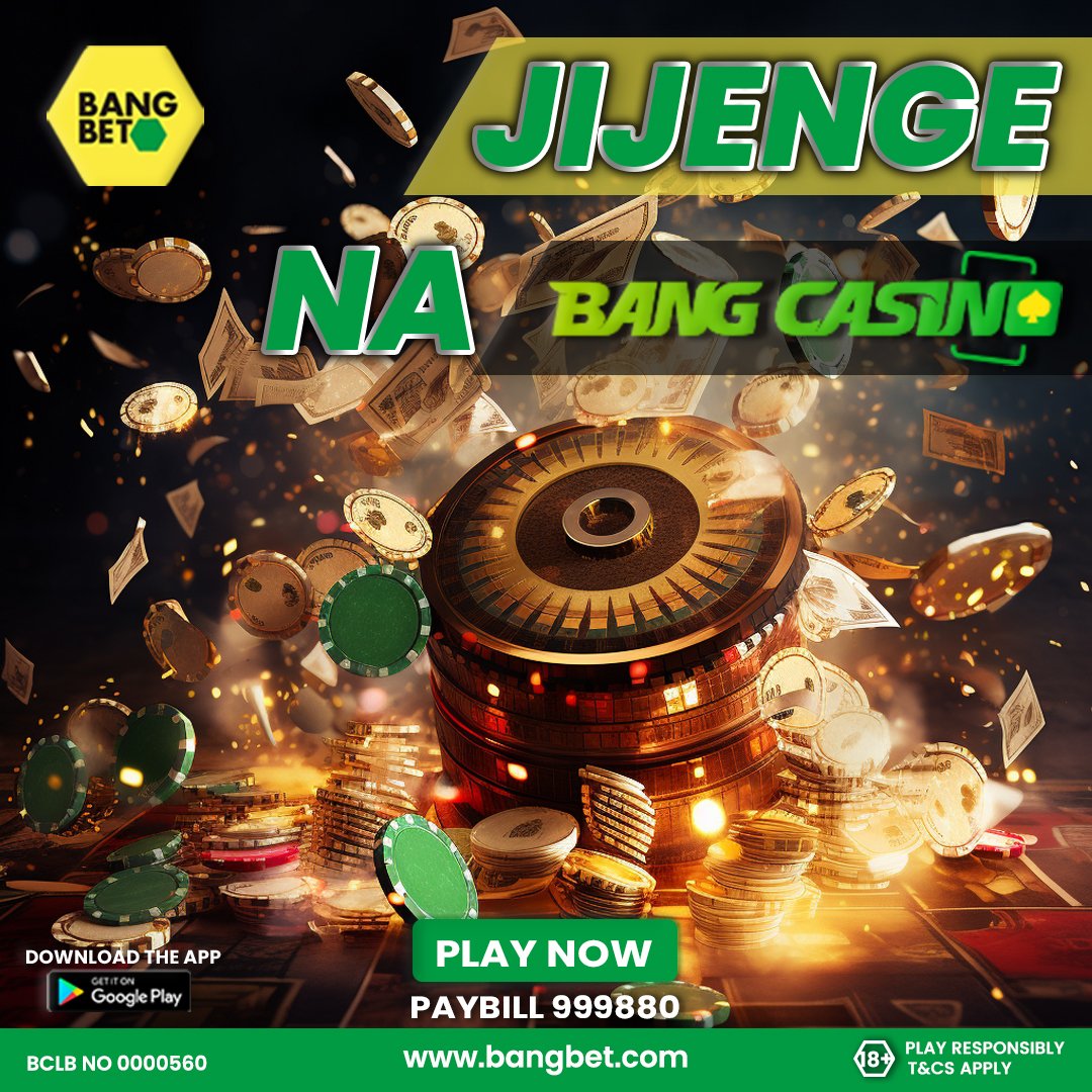 bangbet_kenya's tweet photo. Jijenge leo na Bang Casino 🤗
Stand a chance to win! https://t.co/PriGv7AB7F
Play Now!
Sote ni washindi💪
#bangbet #AFCON2024 #afconfinals https://t.co/KsFJXHKH5E