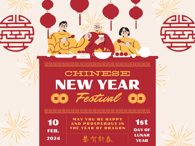 🎇 Happy Chinese New Year of the Dragon! 
🎇 新年快乐！龙年大吉！🐉
As we celebrate this significant day, we extend our heartfelt wishes to our clients, team, partners, and the wider community. May the Year of the Dragon bring you unparalleled success, prosperity, and happiness.
