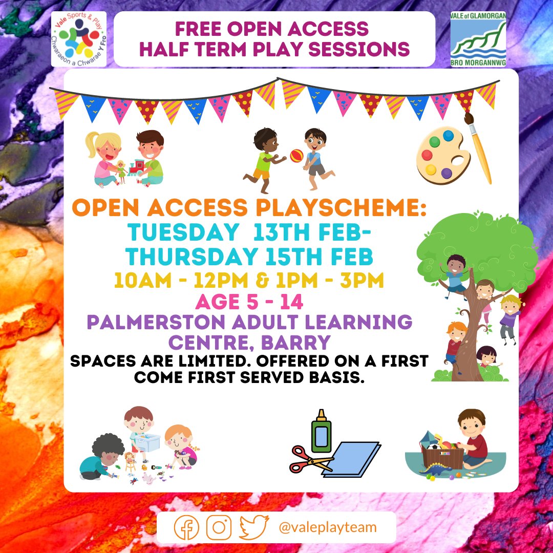 Vale Play Development || Datblygu Chwarae y Fro tweet media