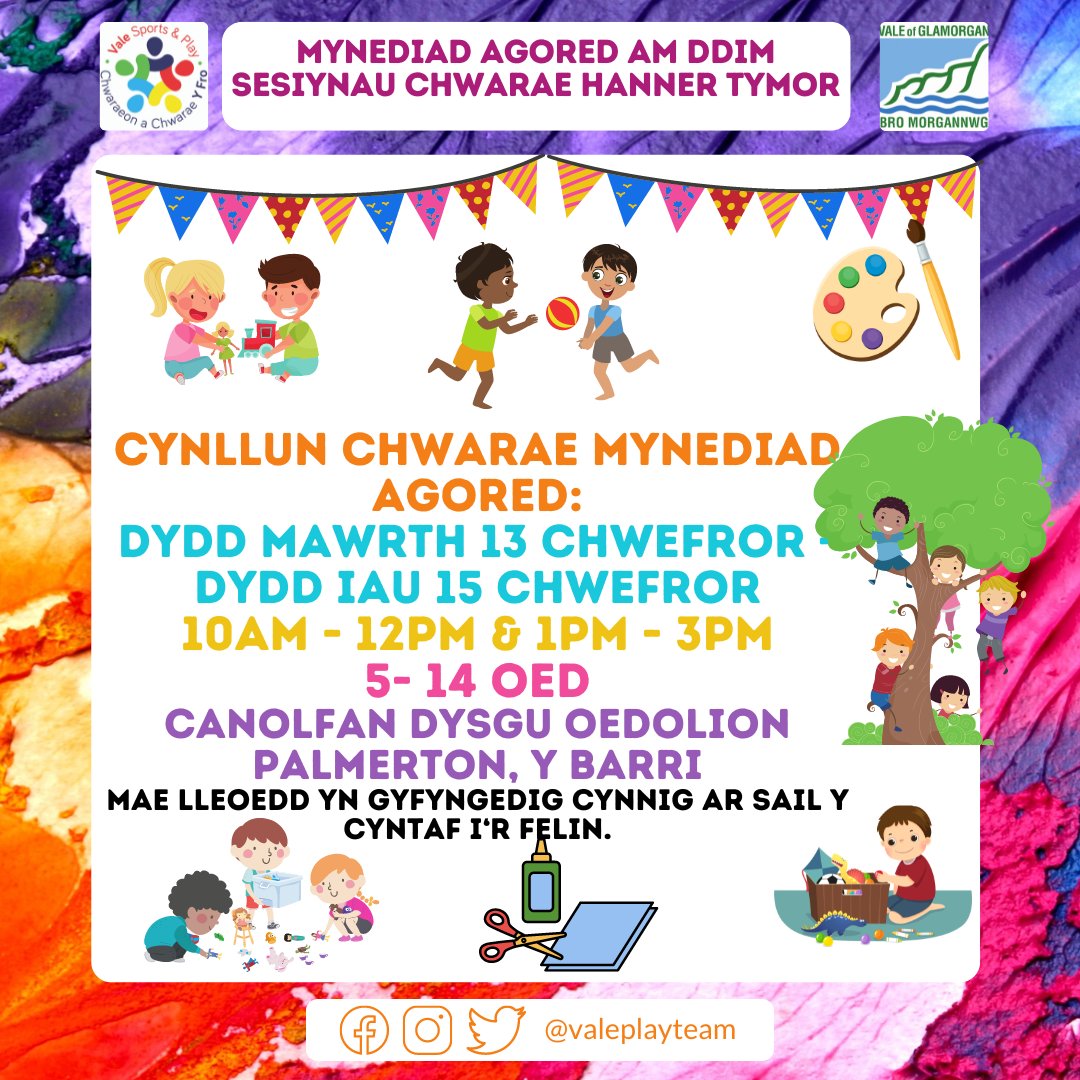 Vale Play Development || Datblygu Chwarae y Fro tweet media