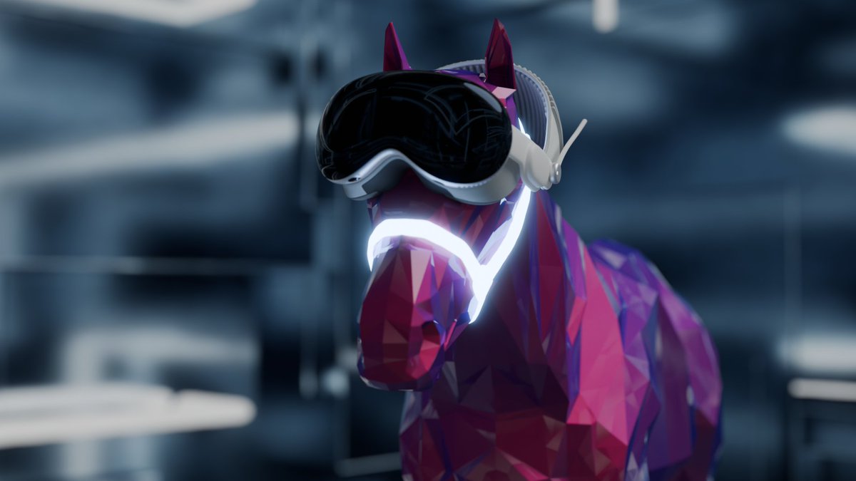 Stable genius ... 

#AppleVisionPro #playZED