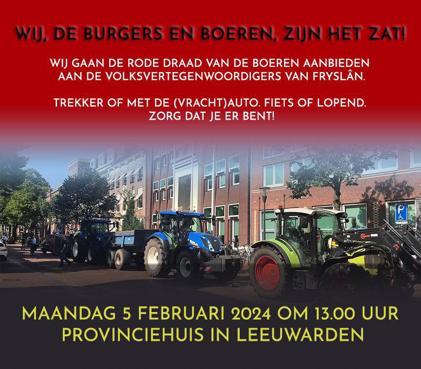 Zet hem op #Leeuwaarden  #boeren #burgers #samen #unitedwecan #WEF #Agenda2030