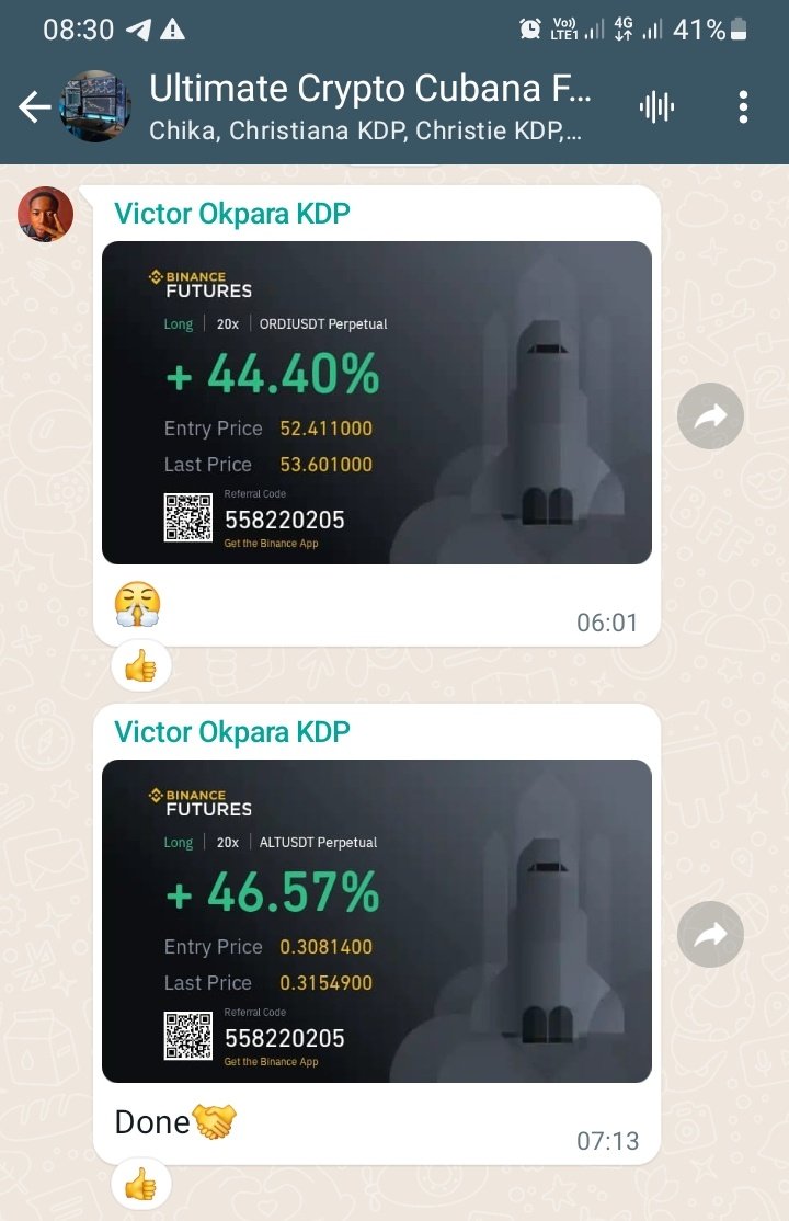 Victor Okpara is another complete newbie who's already making good fortune for himself using the Crypto Cubana Trading System... Get in here crypto.cliqcourses.com