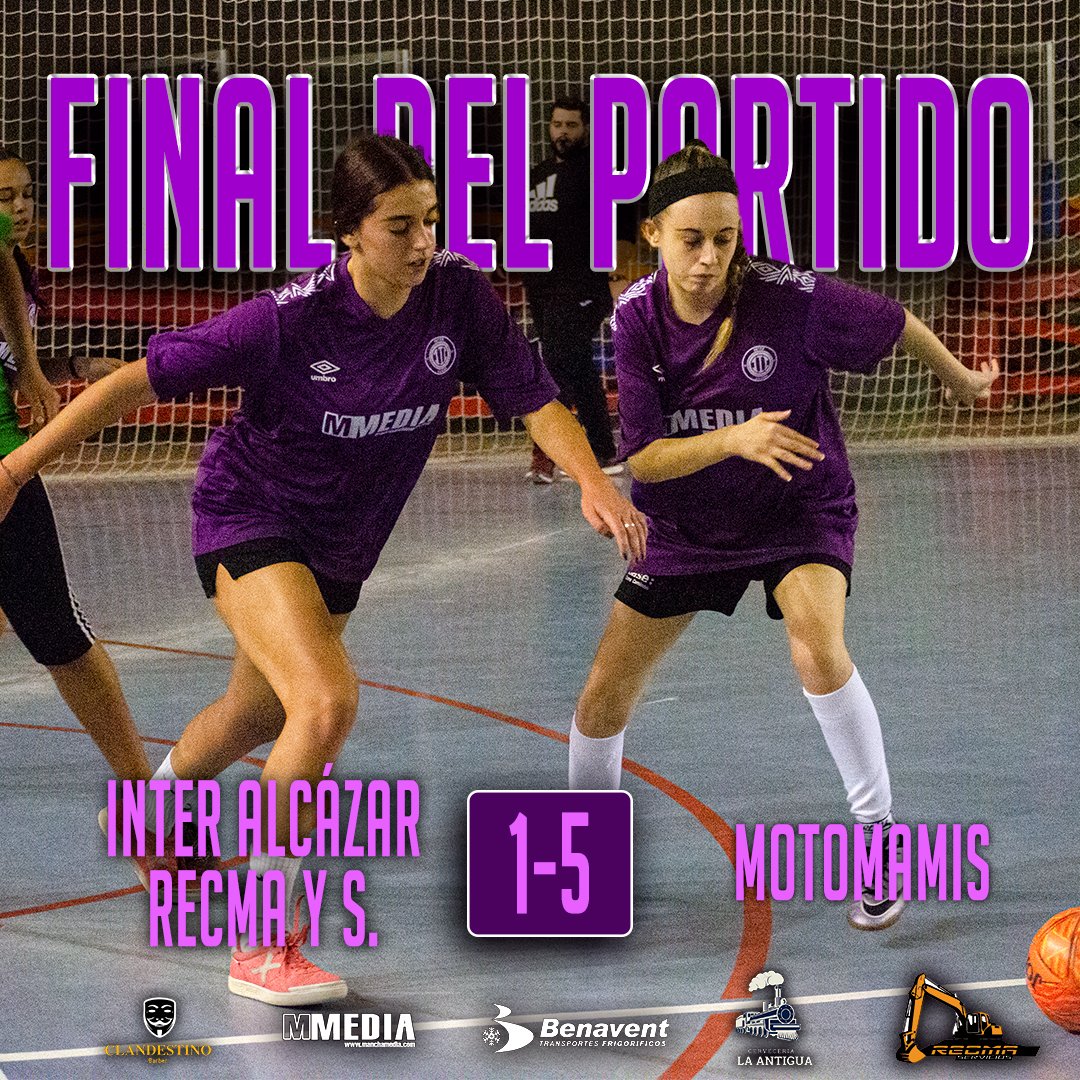 InterAlcazar's tweet photo. Partidazo del primera y del segunda, que consiguen sus 3 primeros puntos de muchos más.

El femenino pierde contra un rival bastante duro, pero volverán más fuertes que nunca la próxima jornada.

#123Interalcazar https://t.co/p2qvXQ3IRF