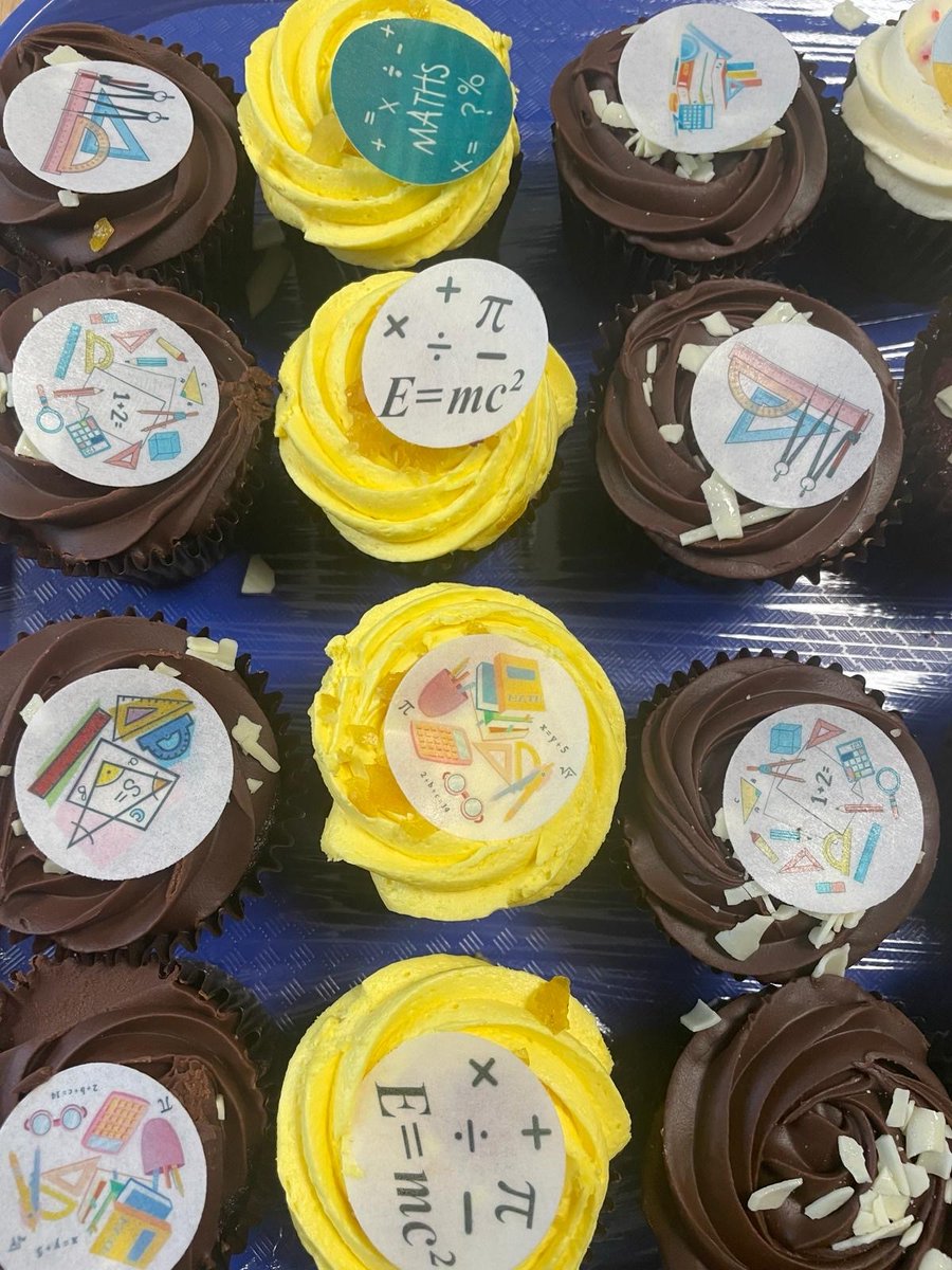 It was Numeracy day at Bramley Oak Academy on Friday.  Even the cupcakes were in on it!