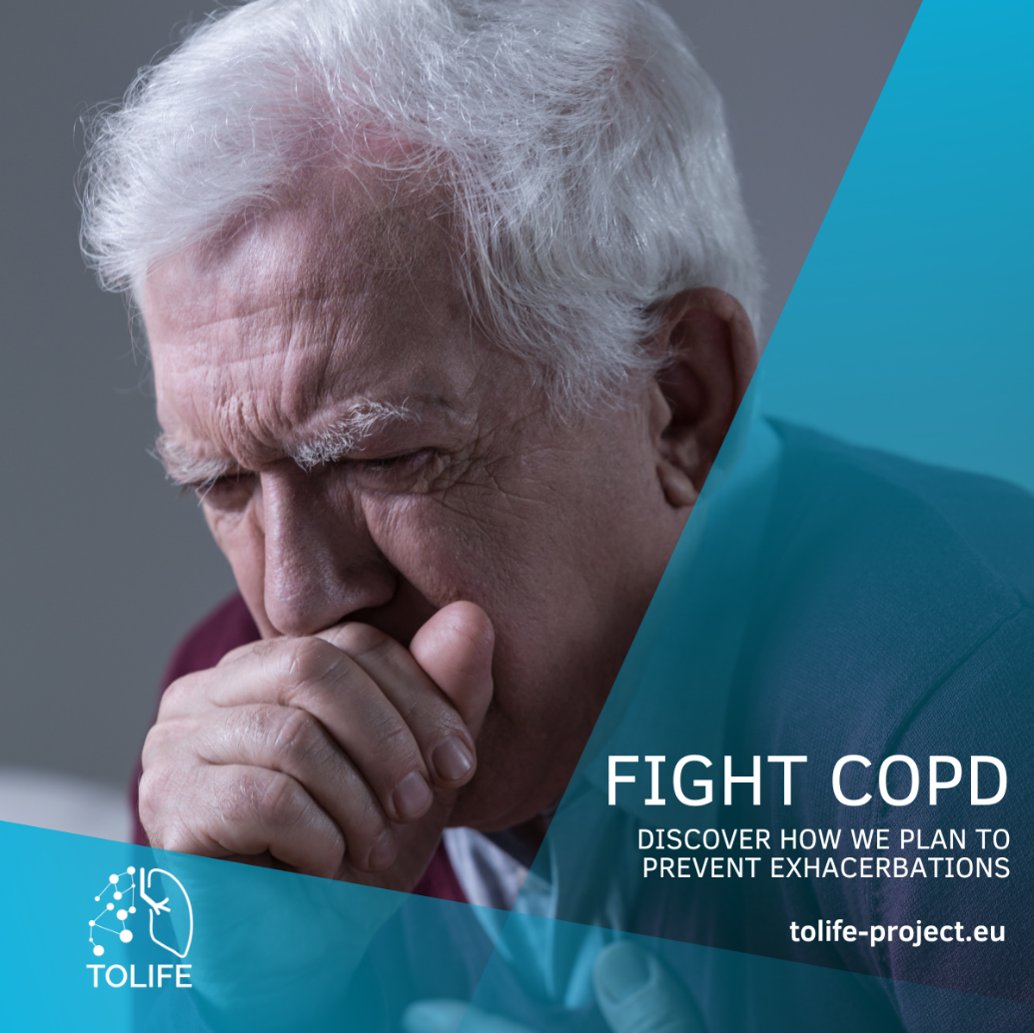 TOLIFE Project stands at the forefront, armed with AI and smart devices to predict and mitigate COPD exacerbations. Early detection, personalized treatment, and continuous health assessments are our tools for change.  📈🔍 #COPD #HealthInnovation #TOLIFEProject