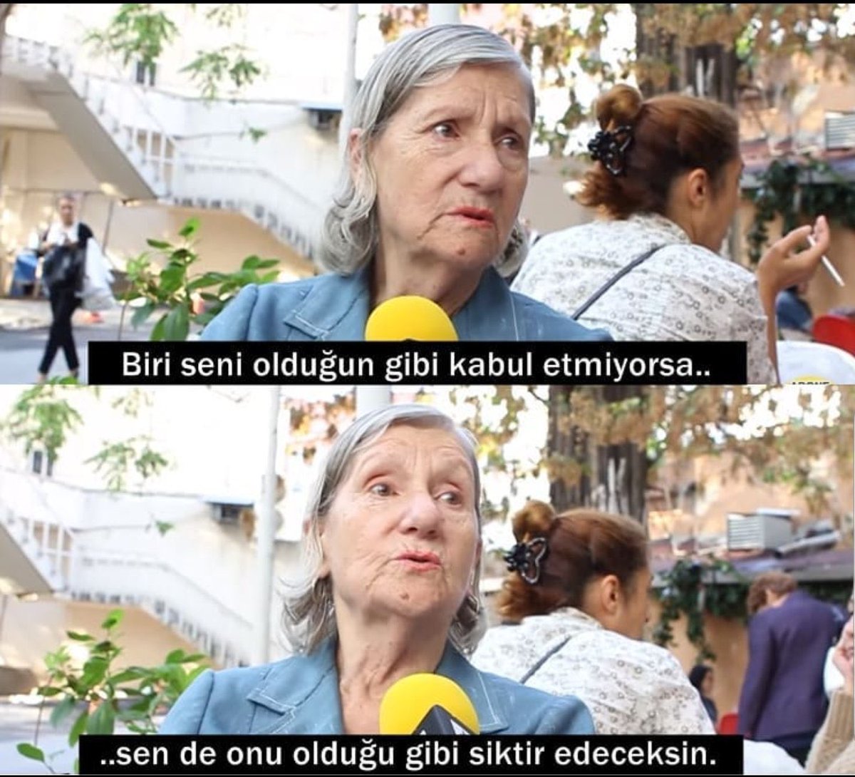 ulanburki's tweet photo. gerçekten çok haklısın teyze https://t.co/FcK9gG2f0A