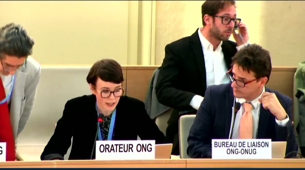 HRInews's tweet photo. .@HRInews ED @NaomiSBS denounced ongoing use of #deathpenalty for drugs; dearth of #harmreduction services and of funding of lifesaving policies. Calls for renewed attention by UN and states
@UNHumanRights https://t.co/73tzH2vFpR