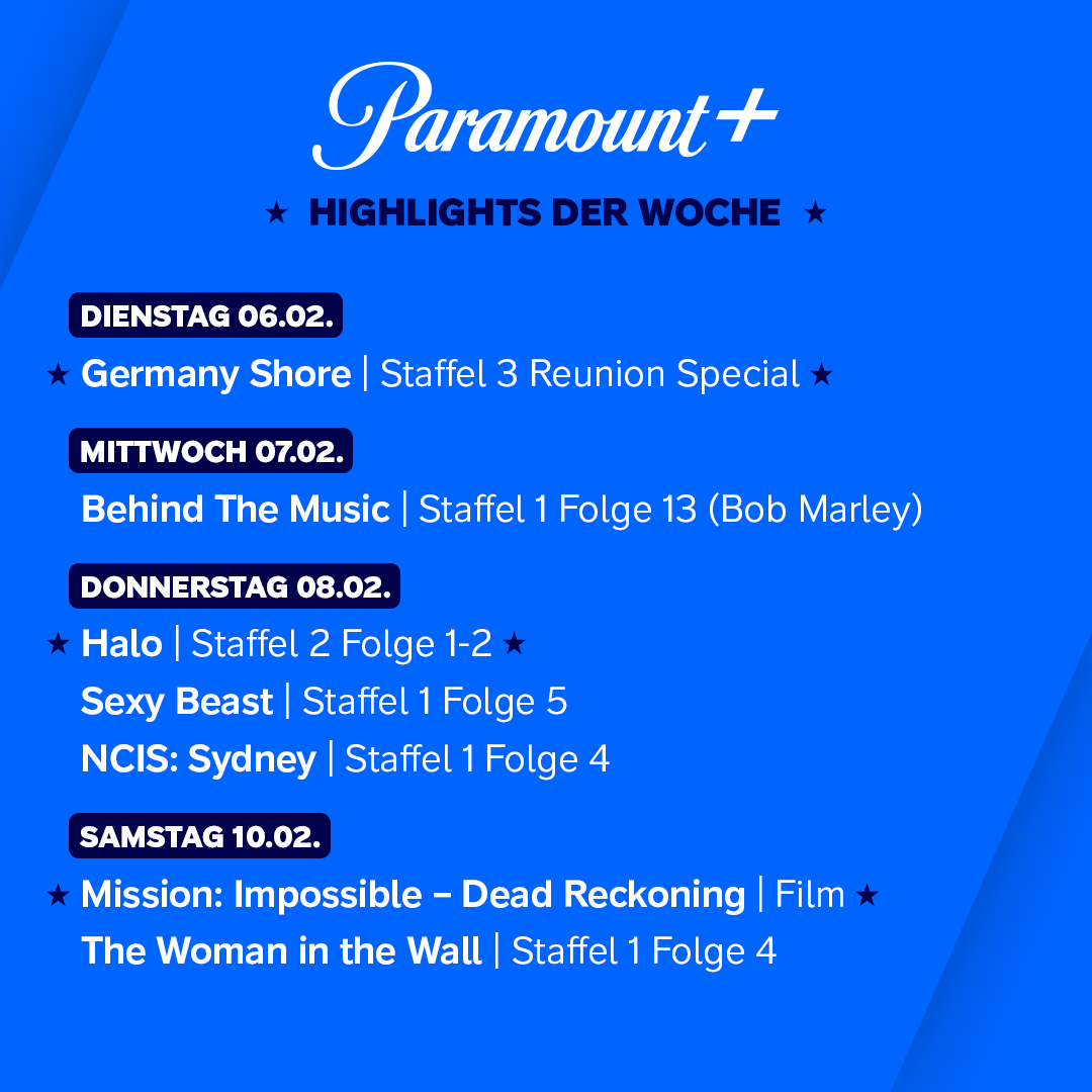 ParamountPlusDE's tweet photo. Action-Freunde, es wird so gut! 💥
#ParamountPlus #ParamountPlusDE #Wochenhighlights https://t.co/W1LUUNUQJI