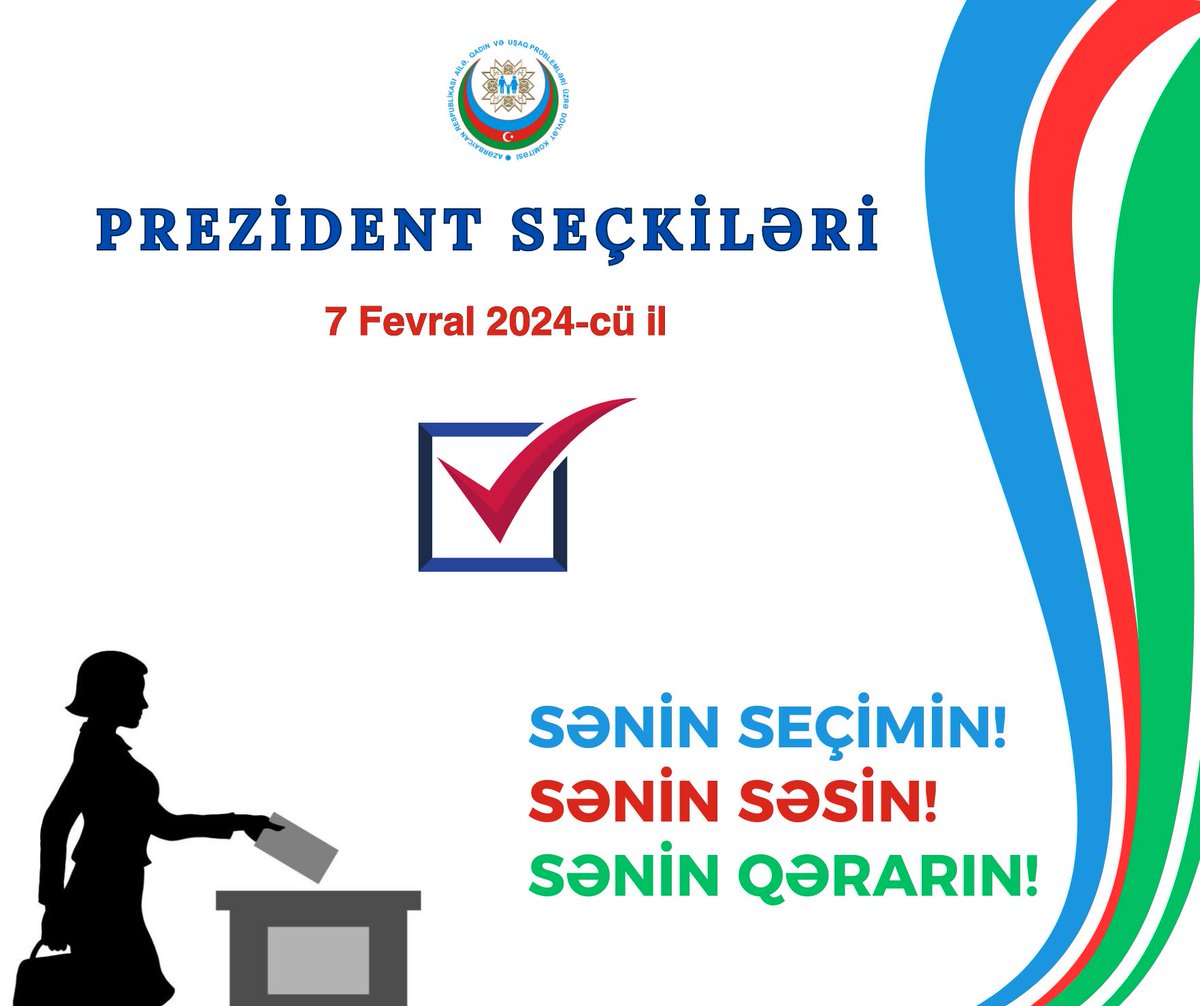 AileQadinUsaq's tweet photo. #7fevral #Prezidentseçkiləri #Seçki2024 https://t.co/7MUSHBnt3v