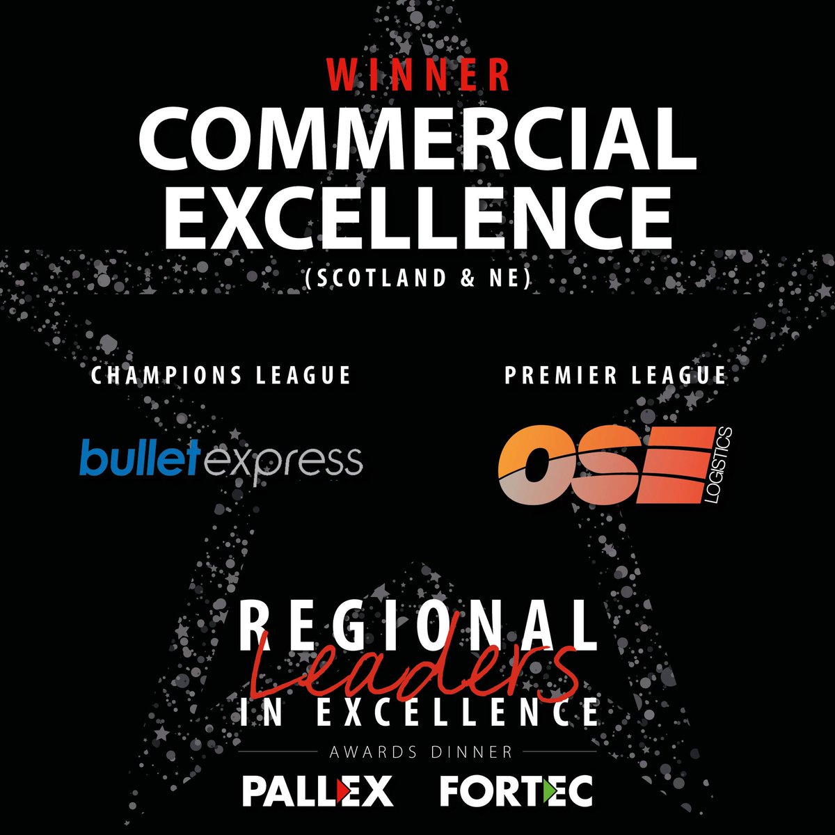We were delighted to be awarded Commercial Excellence Winner for the North East region at the <a href="/PallExUK/">Pall-Ex UK</a> World of Excellence Annual Awards on Saturday! 🎉

#teamplx #worldofexcellence #plxawards24 #logisticssolutions