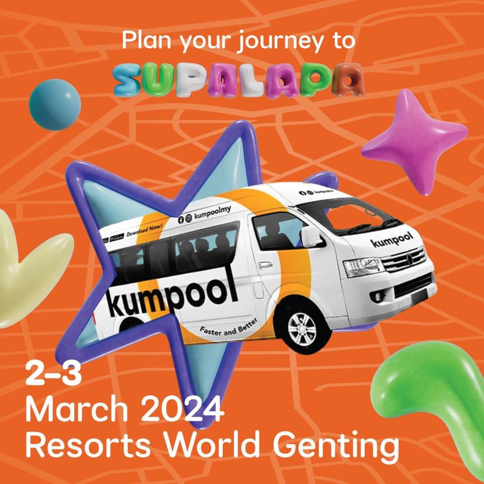 kumpool_my's tweet photo. Book a ride to the festival with Kumpool &amp; forget about the hassle of transport planning. 

Round trip to Genting from:
• Klang Valley
• Penang
• Johor
• Singapore

Get your shuttle tickets at:
https://t.co/jKZfKHqVI2

#SUPALAPA #ResortWorldAwana #DiscoverResortsWorldAwana https://t.co/pWc4SilQ9G